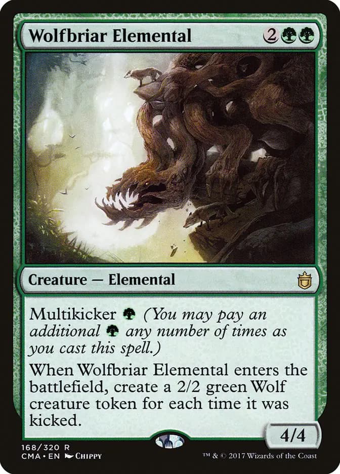 Card image of Wolfbriar Elemental