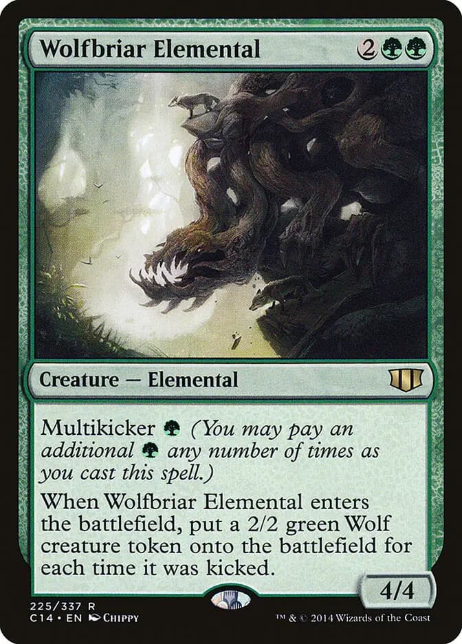 Card image of Wolfbriar Elemental