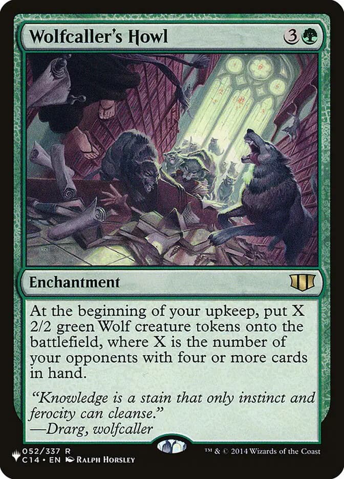 Card image of Wolfcaller's Howl
