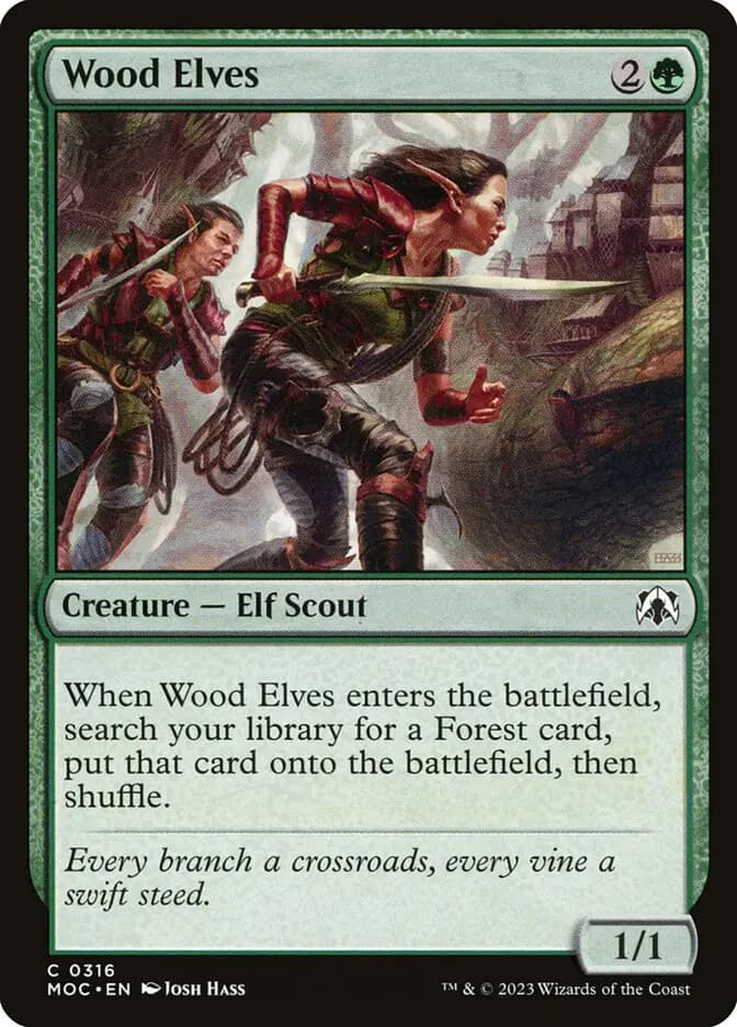 Card image of Wood Elves