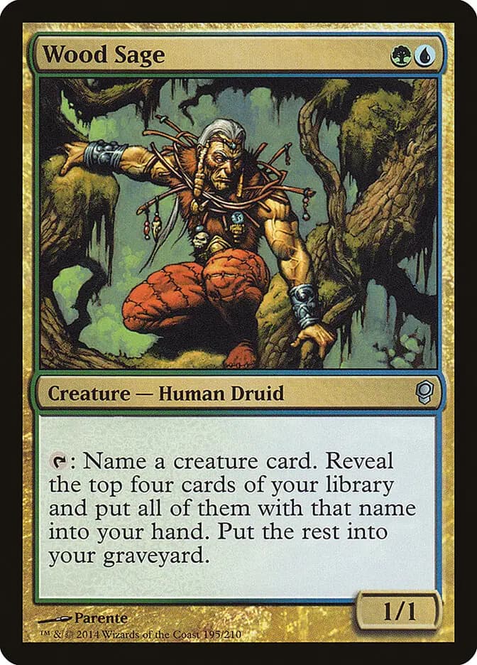 Card image of Wood Sage