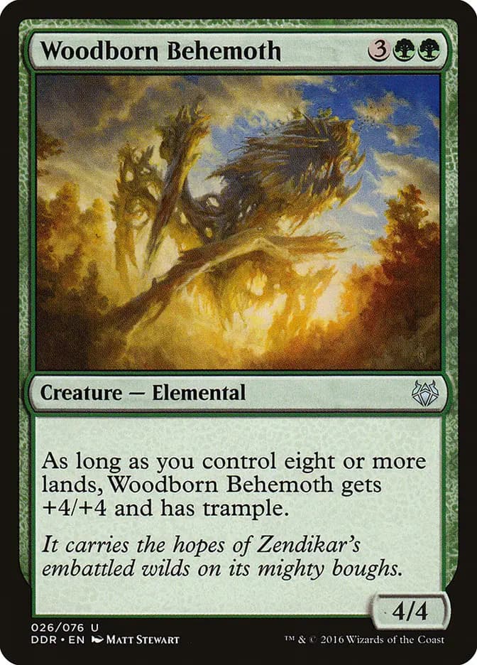 Card image of Woodborn Behemoth