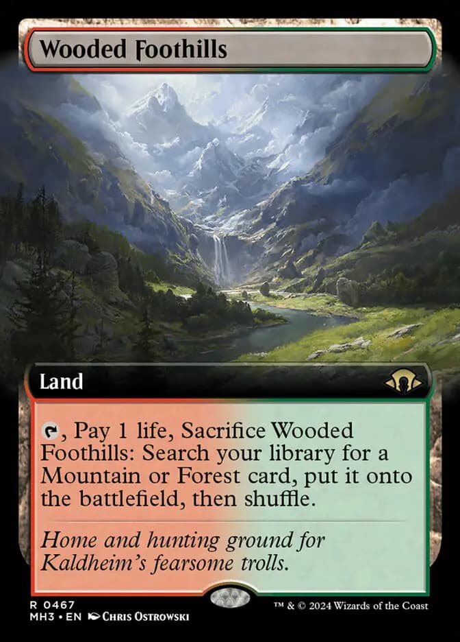 Card image of Wooded Foothills