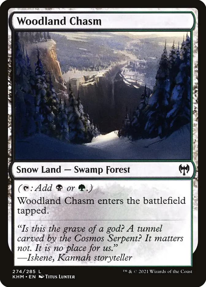 Card image of Woodland Chasm