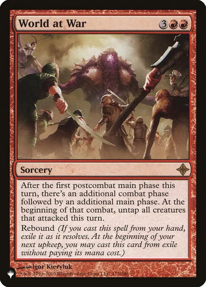 Card image of World at War