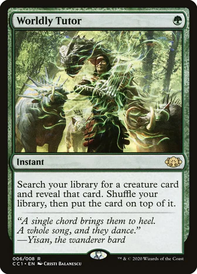 Card image of Worldly Tutor