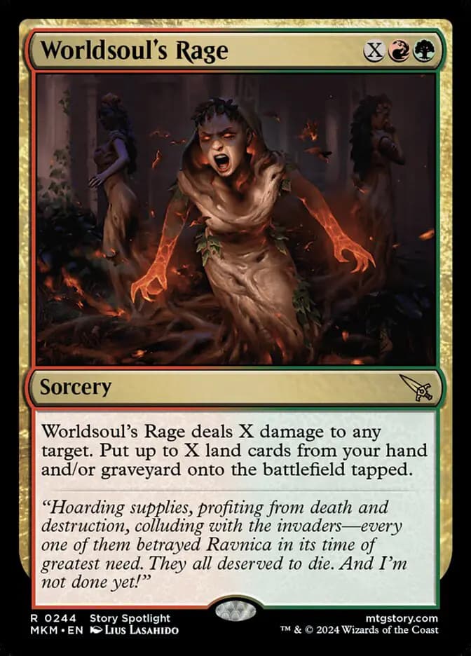 Card image of Worldsoul's Rage