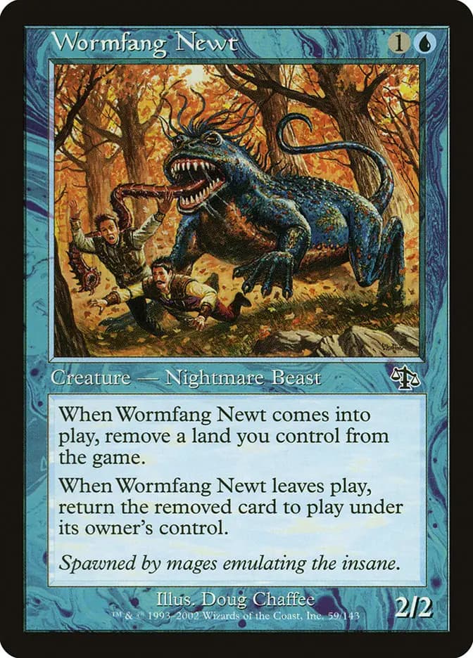 Card image of Wormfang Newt