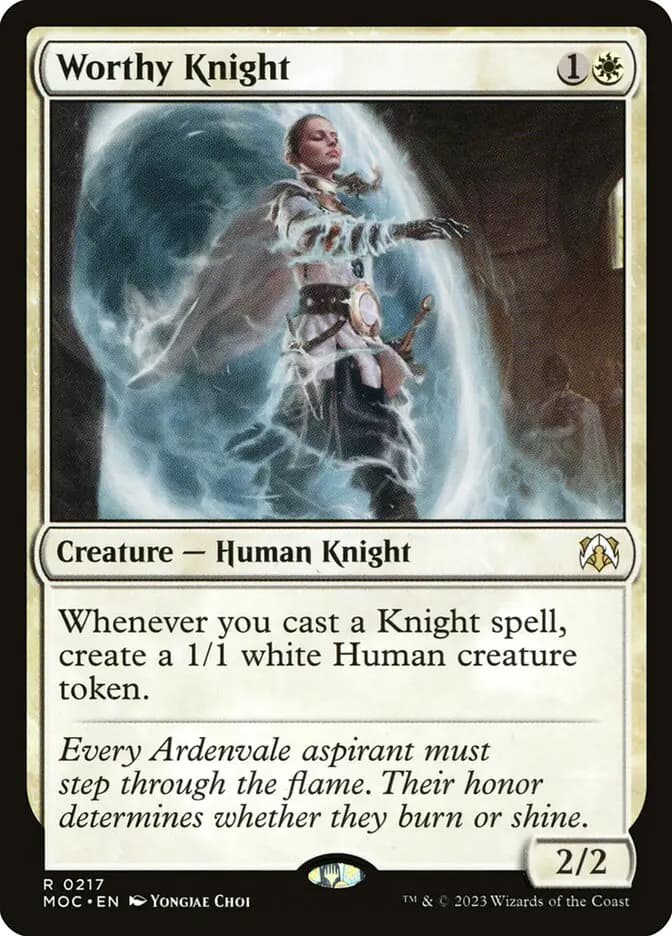 Card image of Worthy Knight