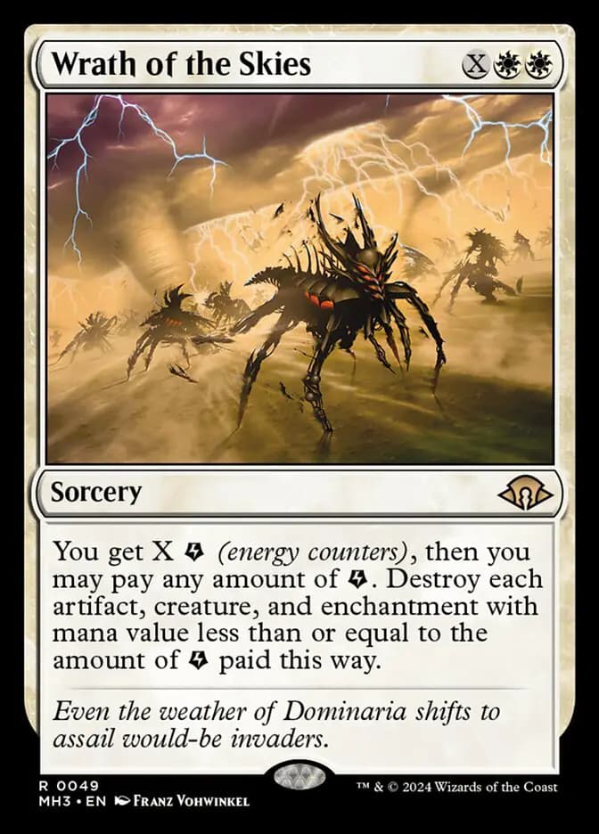 Card image of Wrath of the Skies