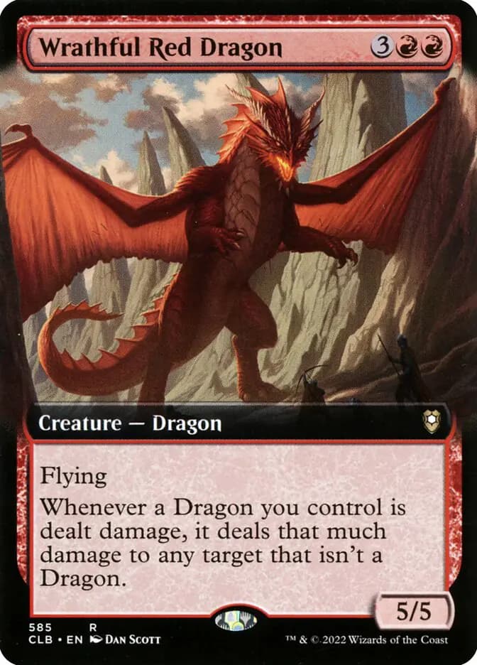 Card image of Wrathful Red Dragon