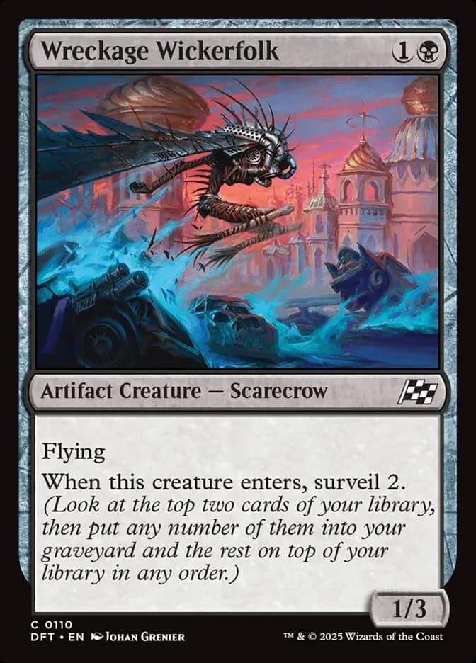 Card image of Wreckage Wickerfolk
