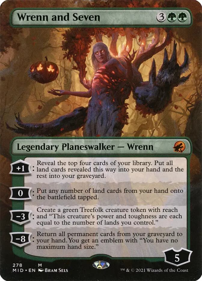 Card image of Wrenn and Seven