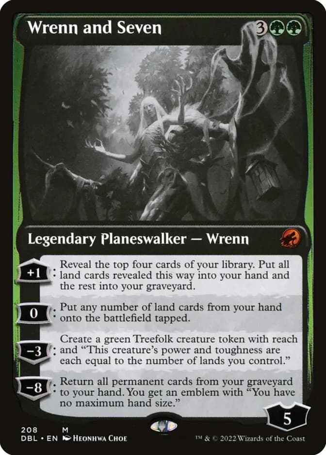 Card image of Wrenn and Seven