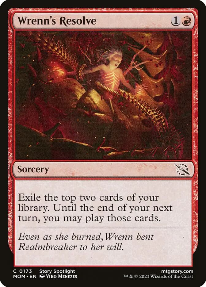 Card image of Wrenn's Resolve