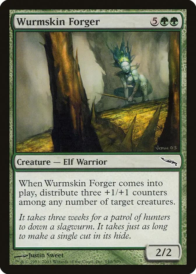 Card image of Wurmskin Forger