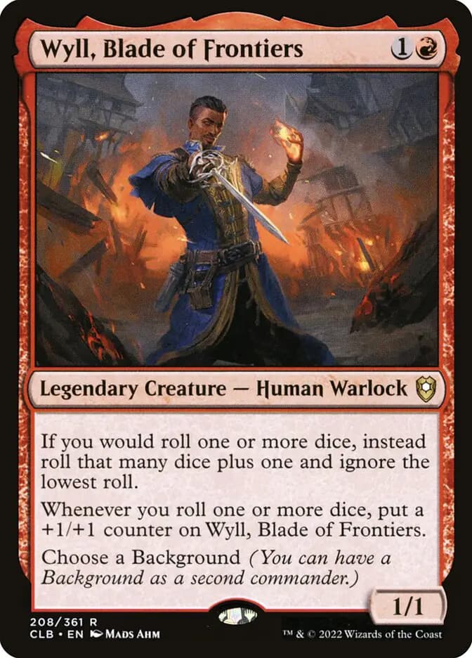 Card image of Wyll, Blade of Frontiers