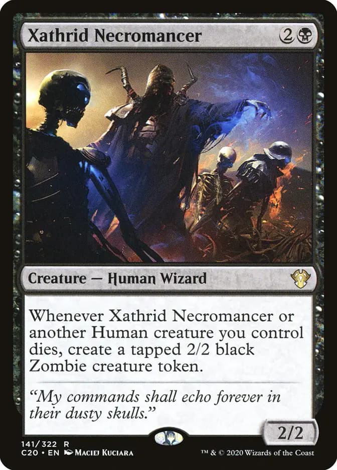 Card image of Xathrid Necromancer