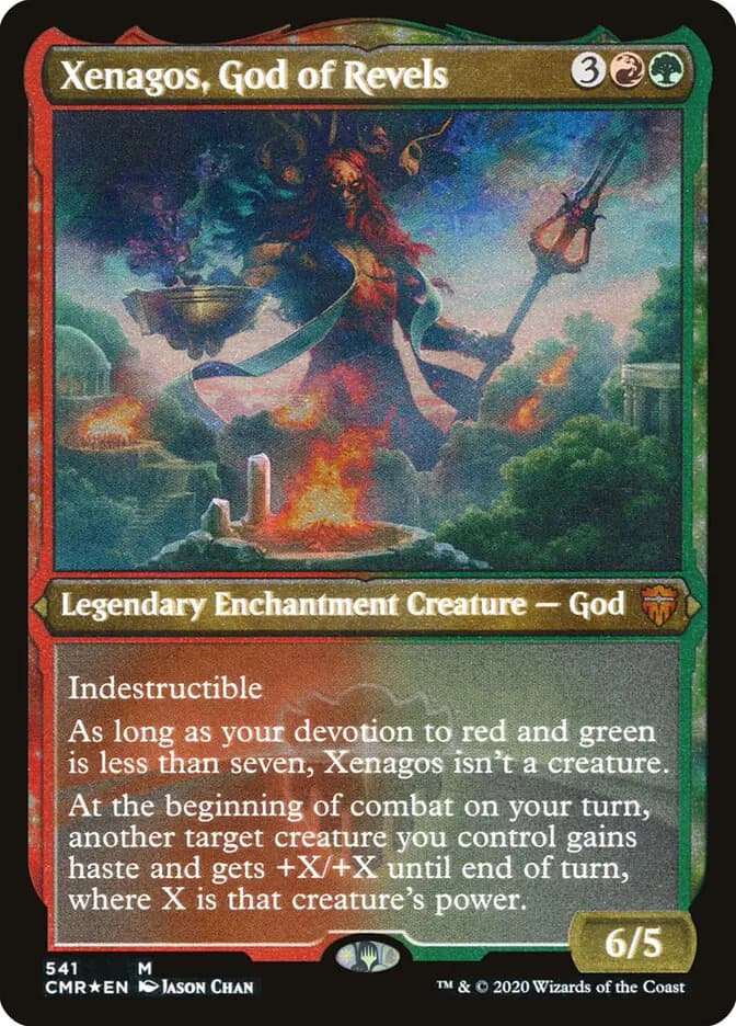 Card image of Xenagos, God of Revels