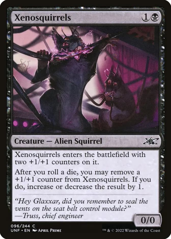 Card image of Xenosquirrels