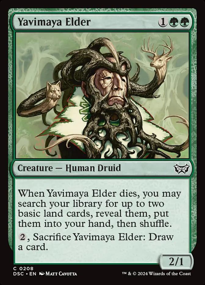 Card image of Yavimaya Elder