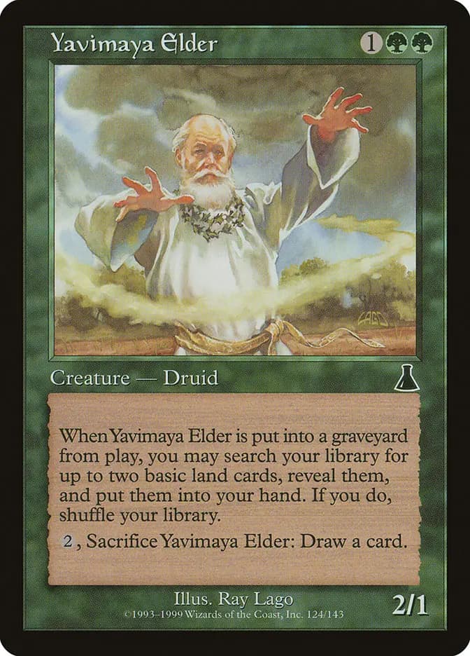 Card image of Yavimaya Elder