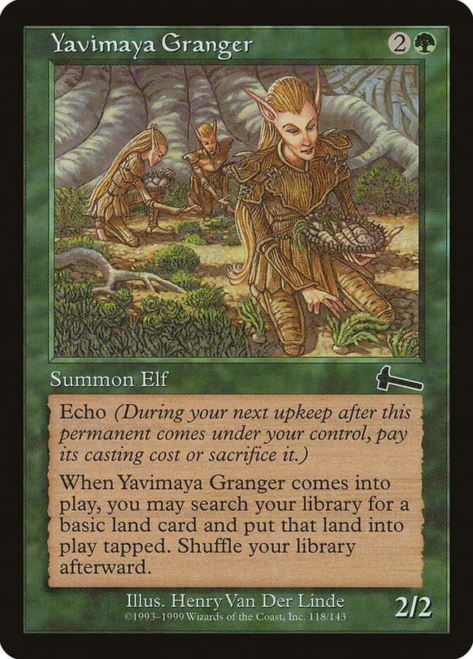Card image of Yavimaya Granger