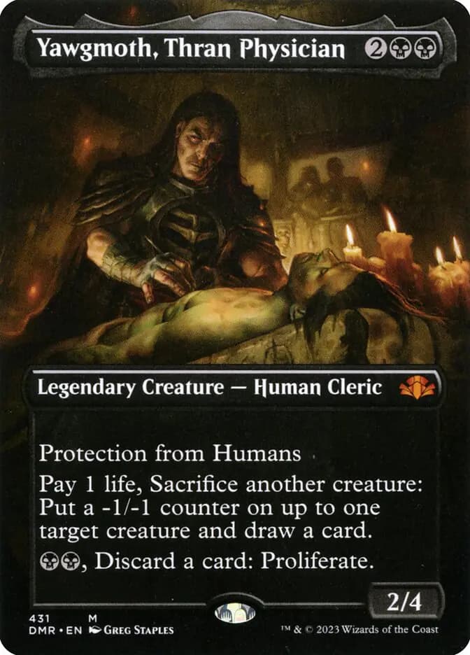 Card image of Yawgmoth, Thran Physician