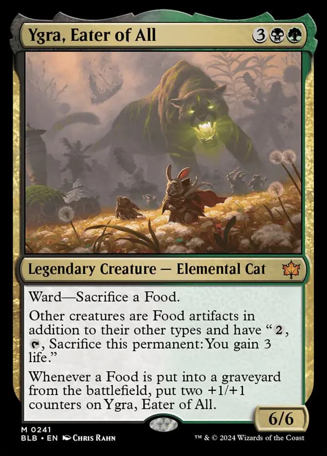 Card image of Ygra, Eater of All