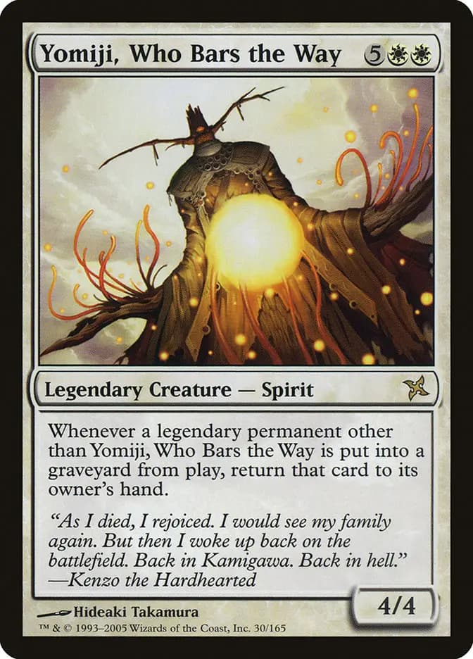 Card image of Yomiji, Who Bars the Way