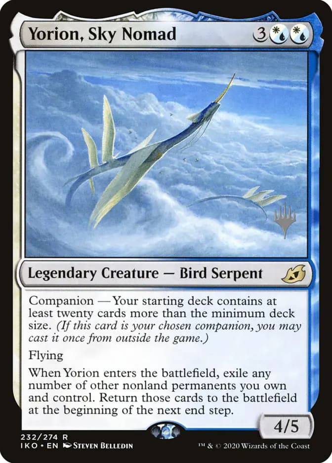 Card image of Yorion, Sky Nomad