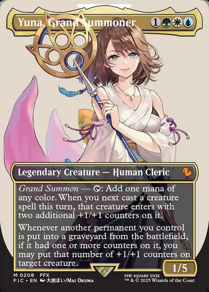 Card image of Yuna, Grand Summoner