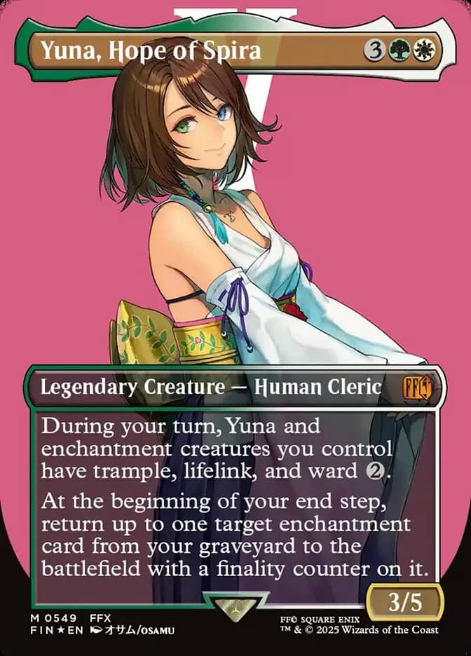Card image of Yuna, Hope of Spira
