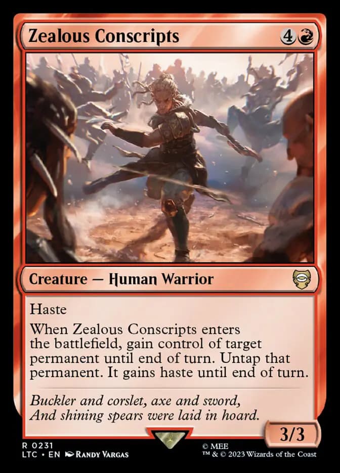 Card image of Zealous Conscripts