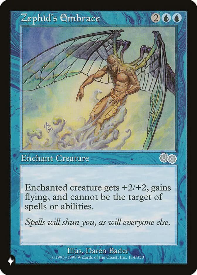 Card image of Zephid's Embrace