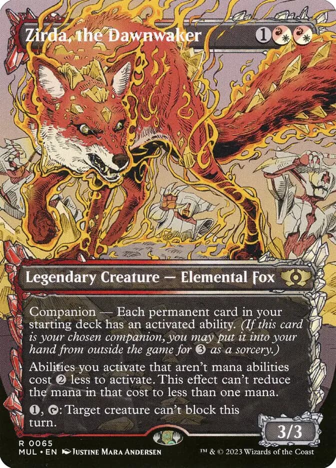 Card image of Zirda, the Dawnwaker