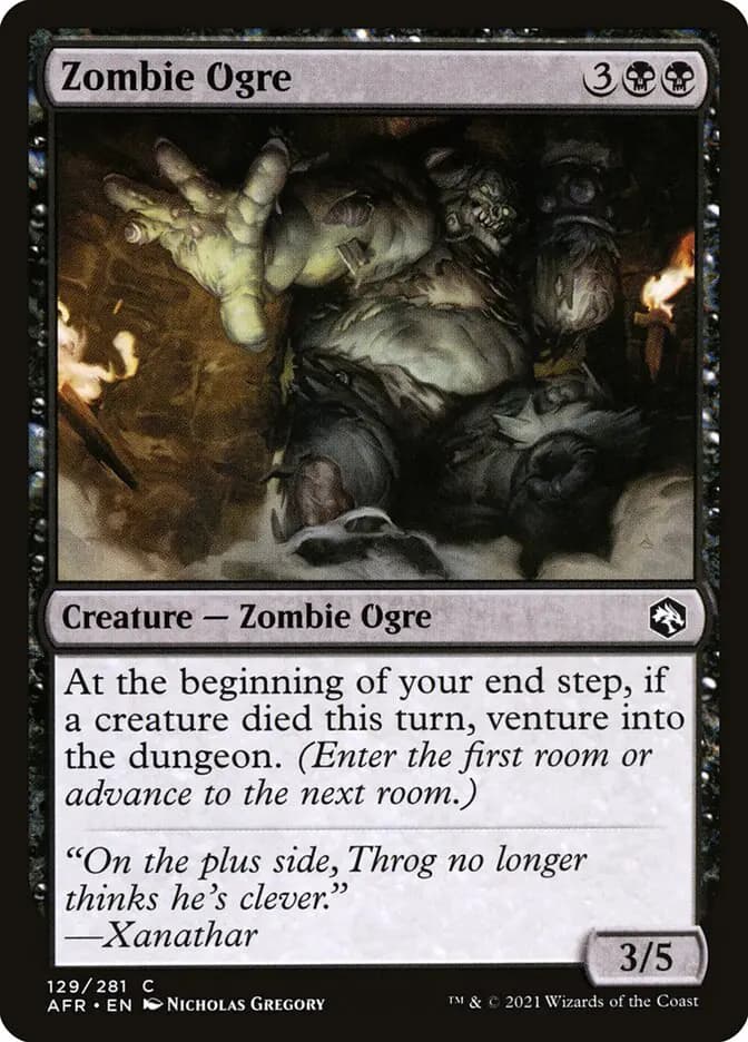 Card image of Zombie Ogre
