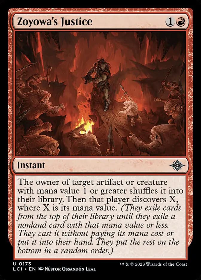 Card image of Zoyowa's Justice