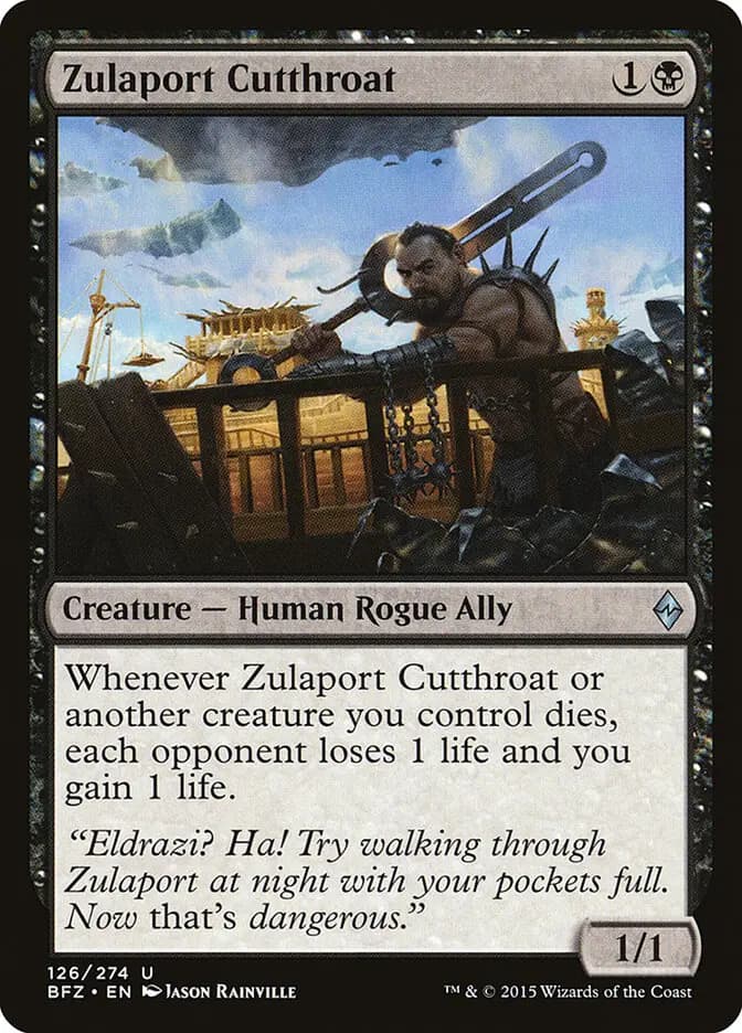 Card image of Zulaport Cutthroat