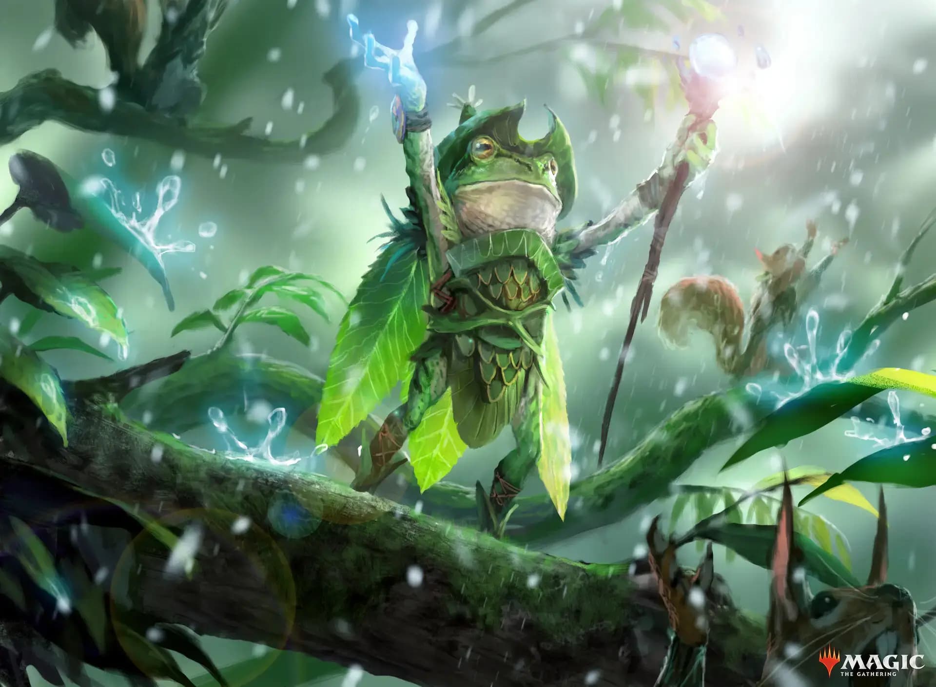 MTG Bloomburrow Commander set art