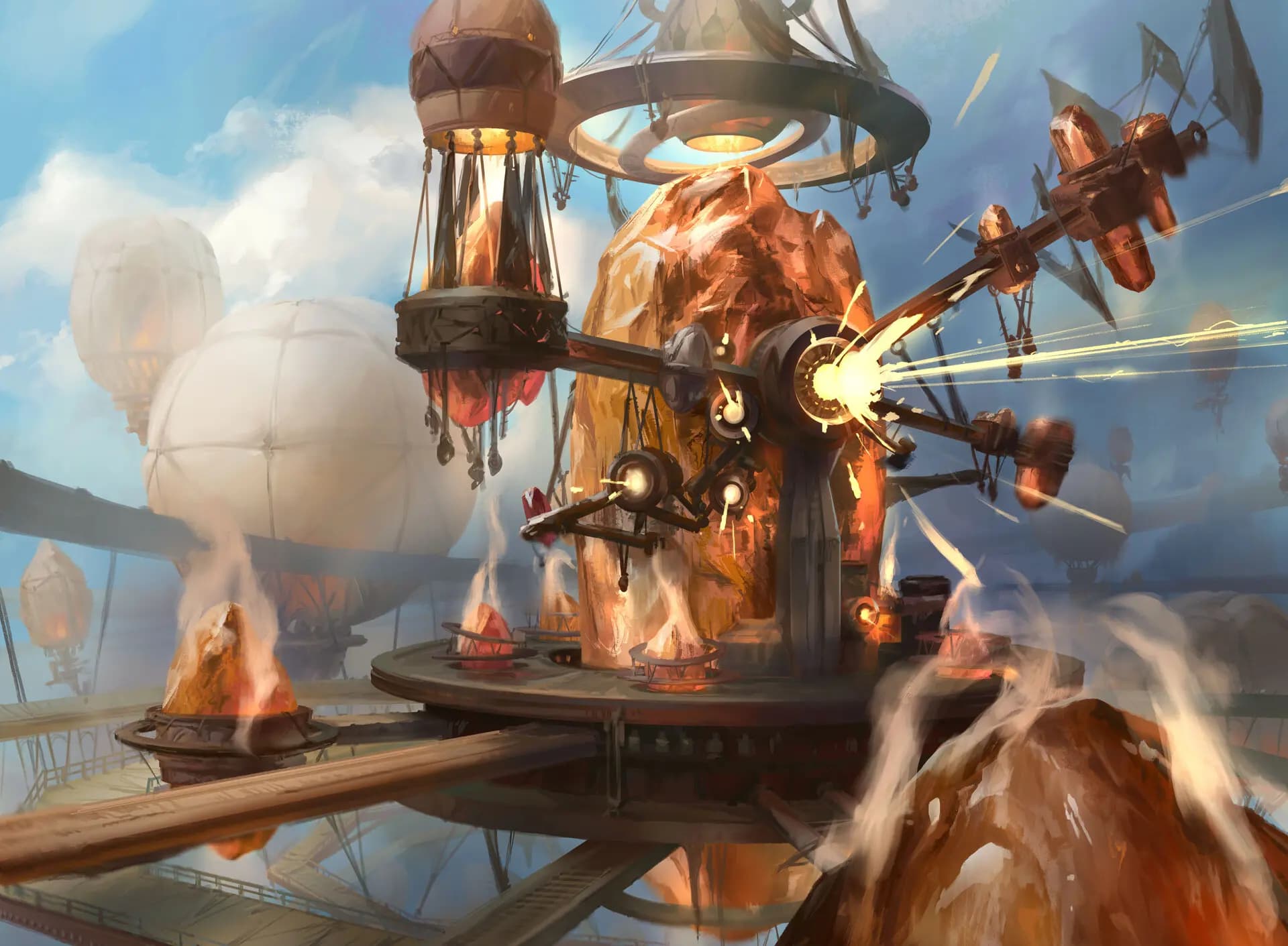 MTG Commander 2020 set art