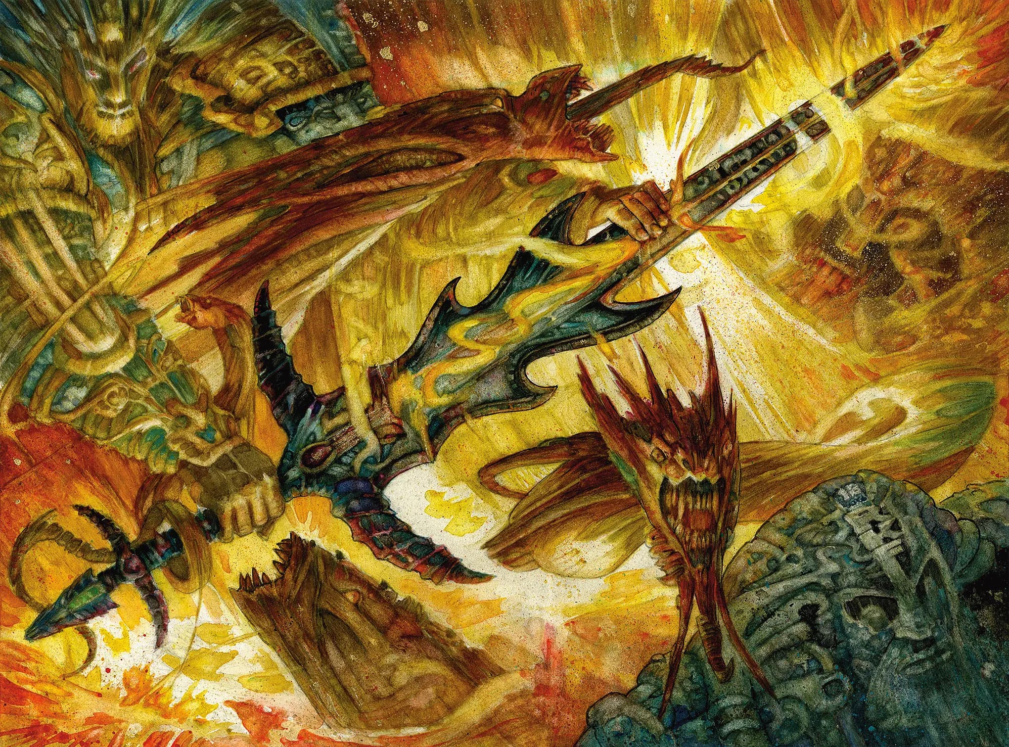 MTG Signature Spellbook: Gideon set art