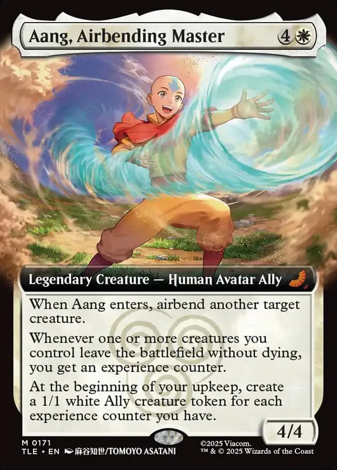 Card image of Aang, Airbending Master
