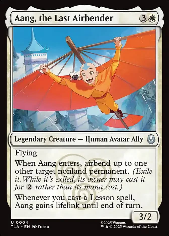 Card image of Aang, the Last Airbender