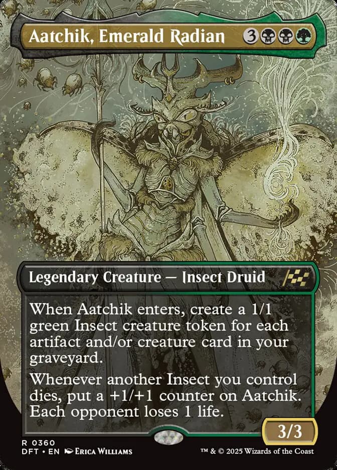 Card image of Aatchik, Emerald Radian