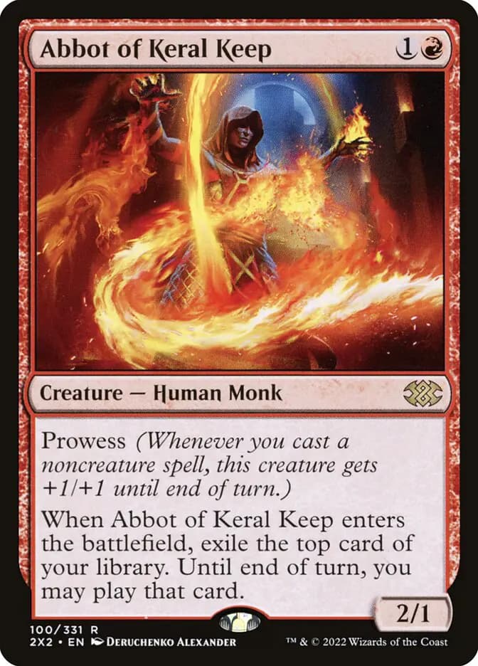 Card image of Abbot of Keral Keep