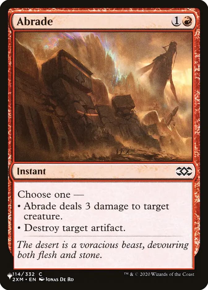 Card image of Abrade