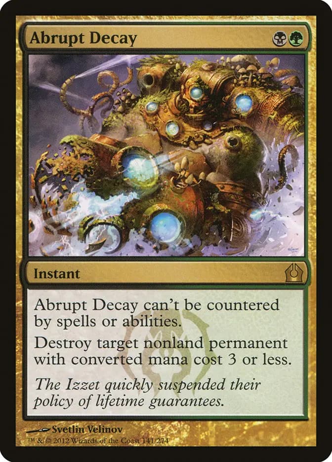 Card image of Abrupt Decay