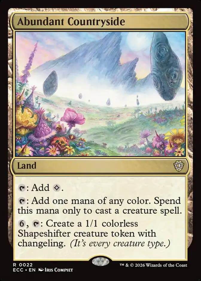 Card image of Abundant Countryside