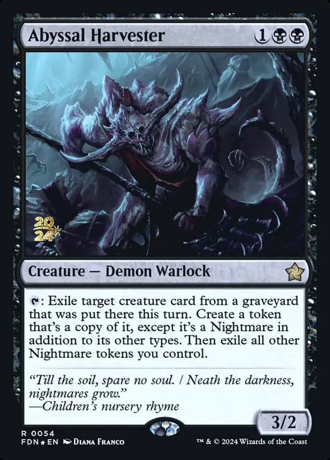 Card image of Abyssal Harvester